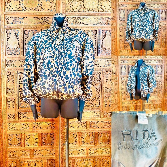 Vintage FUDA International Women’s Silk Jacket